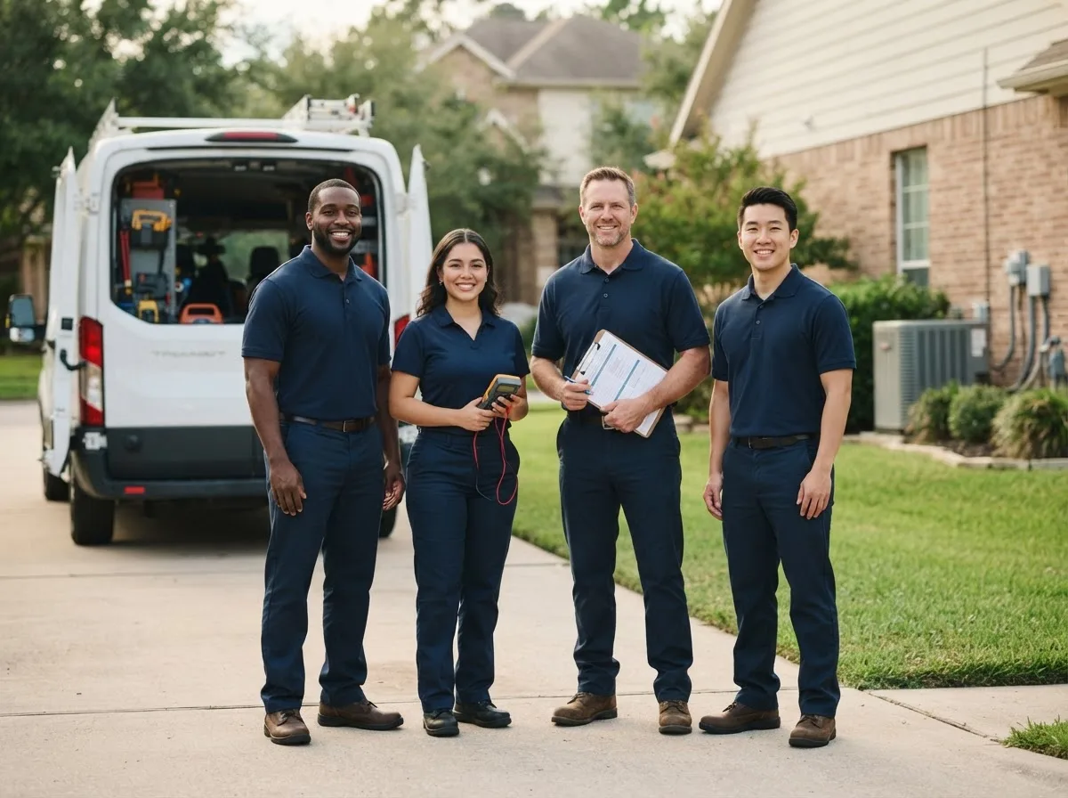 Certified HVAC technician near Rowlett, TX